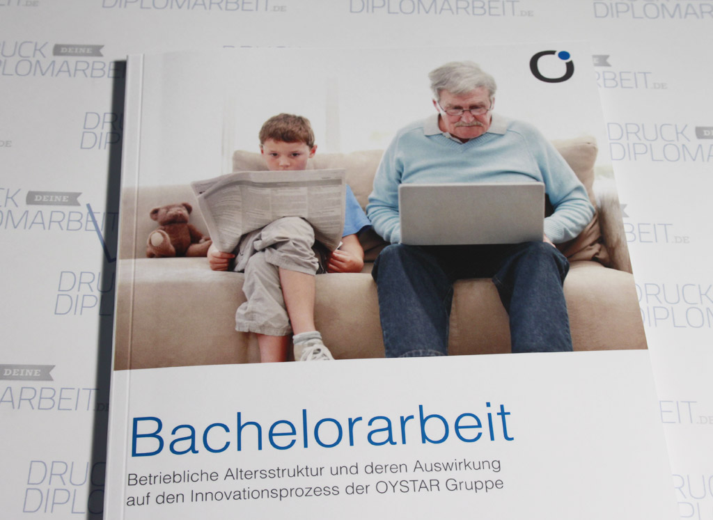 Bachelorarbeit als Softcover-Bindung von Katharina Ehl.
